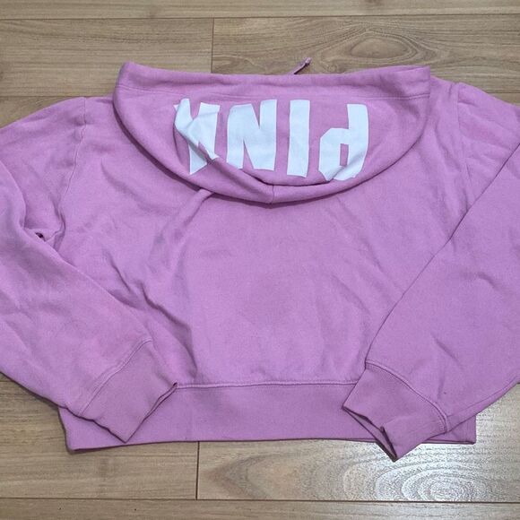 Victoria’s Secret Pink Cropped Hoodie size XS - Picture 8 of 8